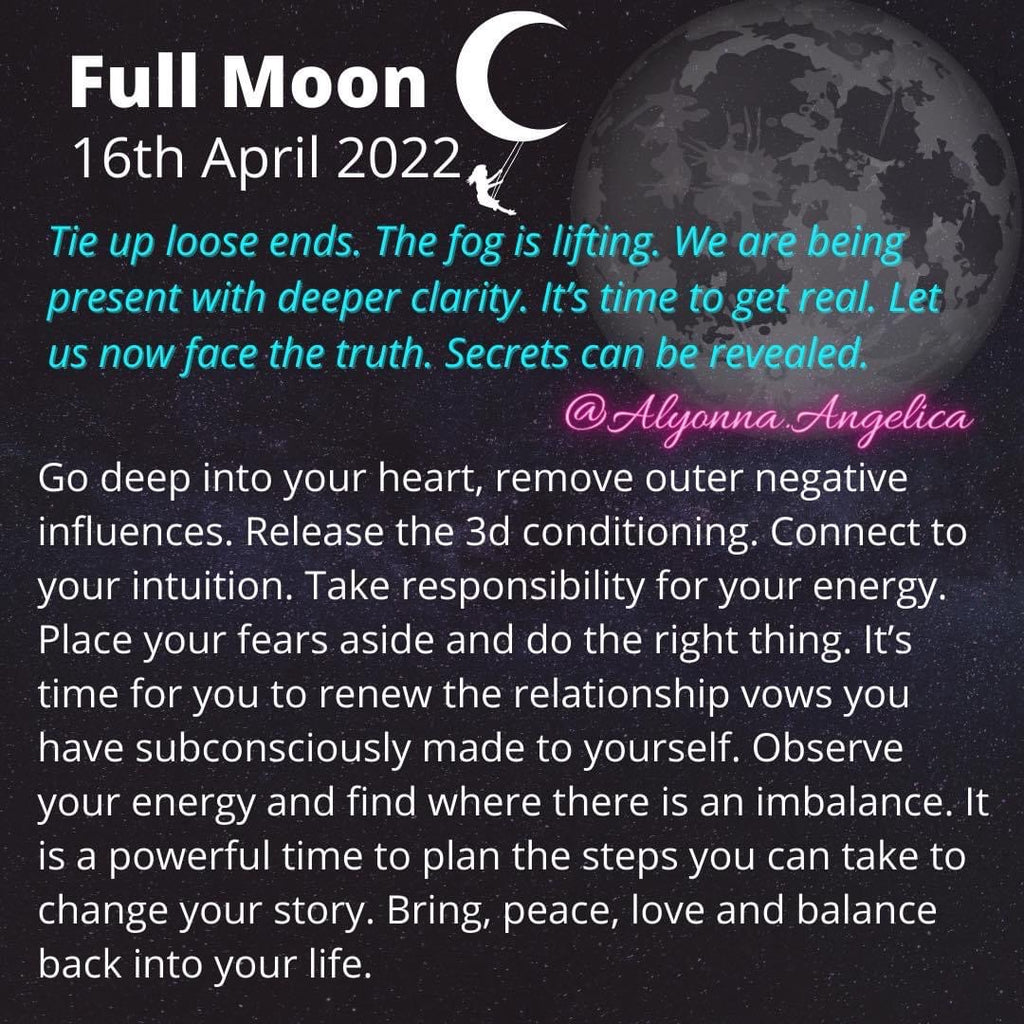 Full Moon - April 16th/17th, 2022