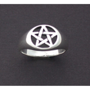 Pentacle Ring - Sterling Silver